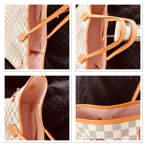 Authentic Louis Vuitton Neverfull GM in Damier Azur Canvas - Picture 10 of 14